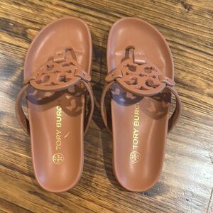Tory Burch Brown Sandals for Women, size 10